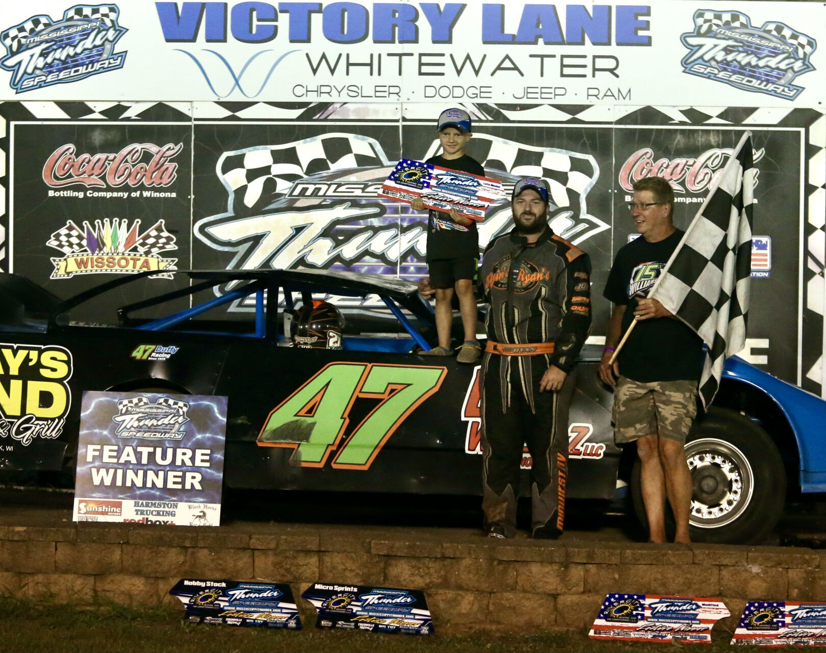 USRA Late Forms features winner Ryan Olson of Strum, WI